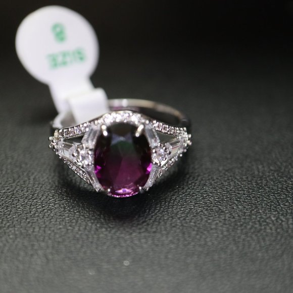 NWT "Art Deco Glam" Bomb Party Size 9 Ring - Picture 4 of 7